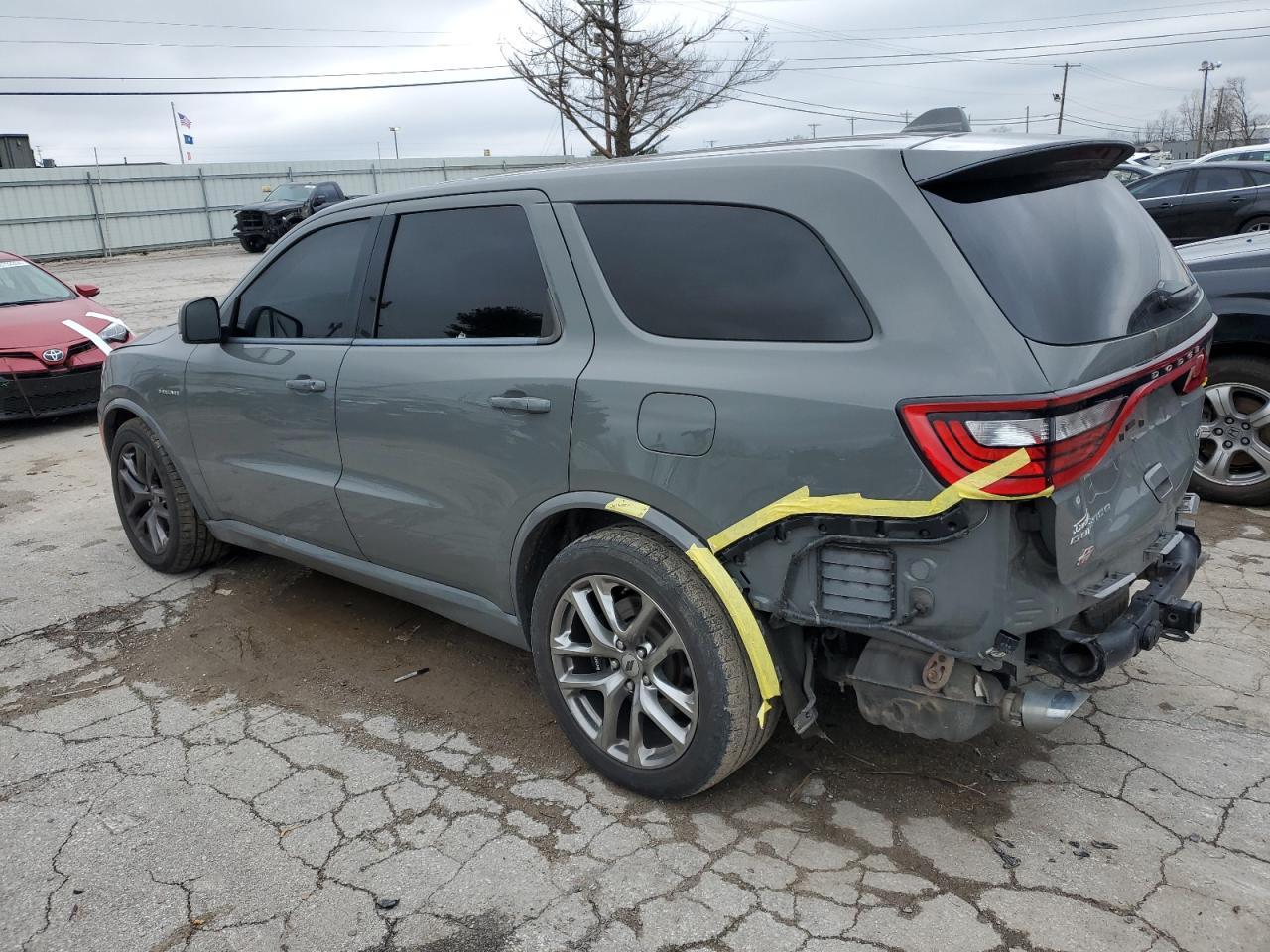 2021 Dodge Durango VIN 1C4SDJCT6MC521818 Copart auction photo, rear end damage thumbnail 2