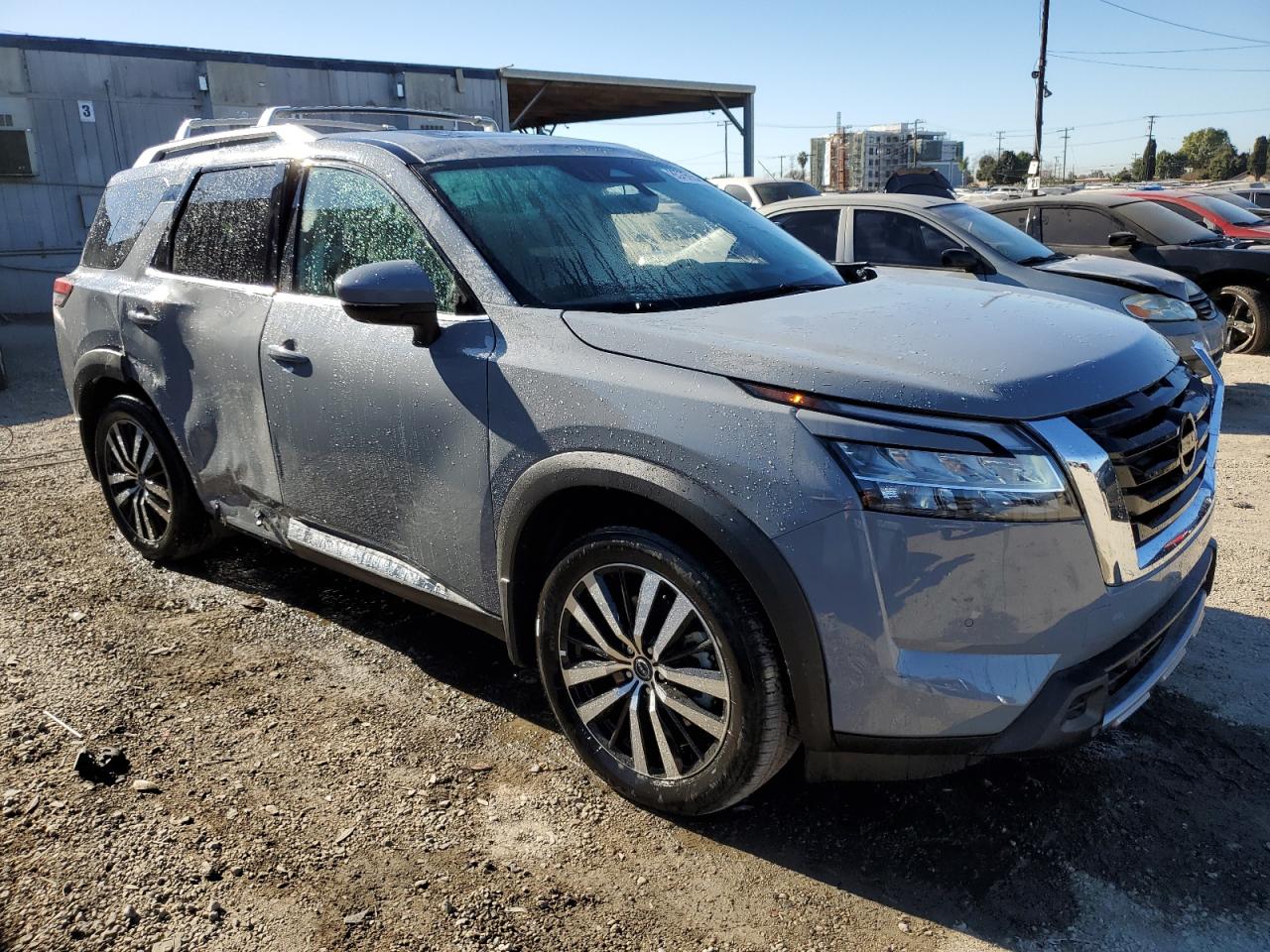 2024 Nissan Pathfinder VIN 5N1DR3DG0RC290263 Copart auction photo, all over damage thumbnail 4