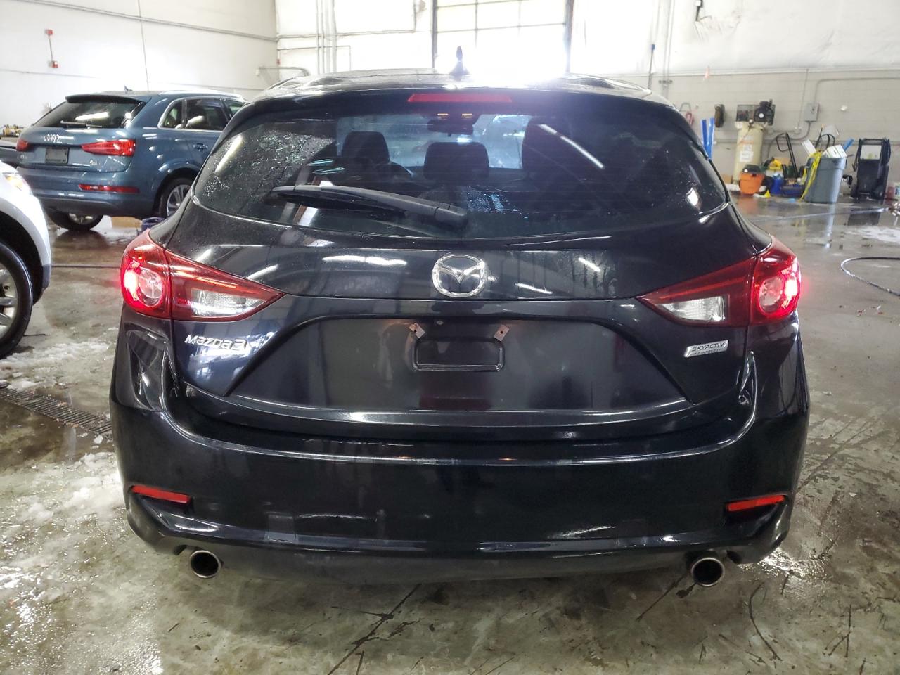 2018 Mazda 3 VIN 3MZBN1L33JM180589 Copart auction photo, front end damage thumbnail 6