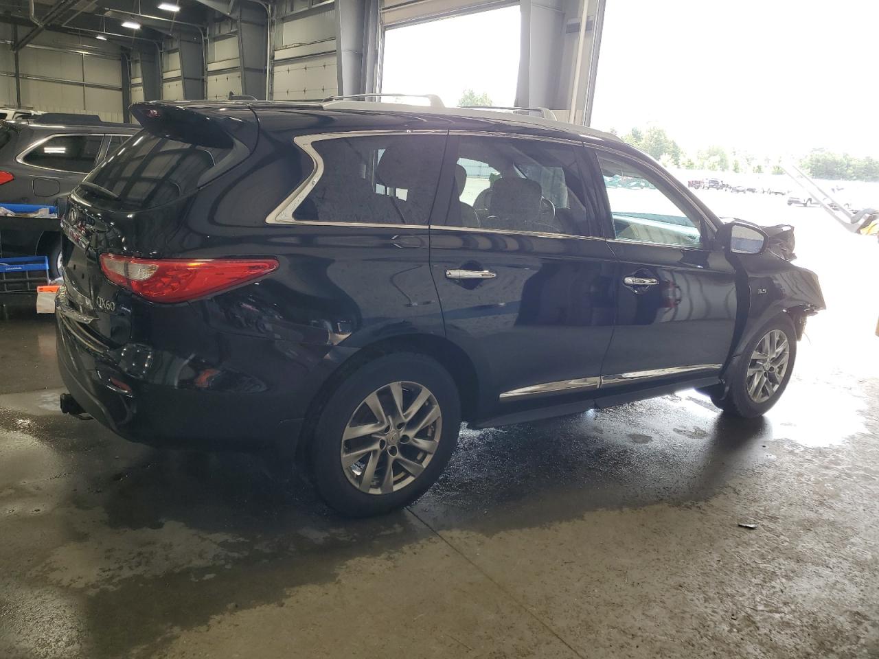 2014 Infiniti QX60 VIN 5N1AL0MM6EC546568 Copart auction photo, front end damage thumbnail 3