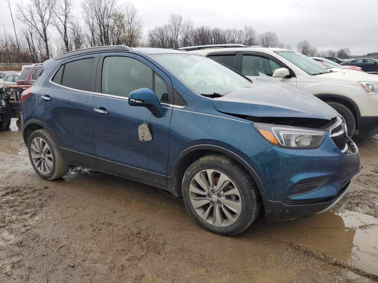 2019 Buick Encore VIN KL4CJASB3KB883317 Copart auction photo, front end / minor dent/scratches damage thumbnail 4