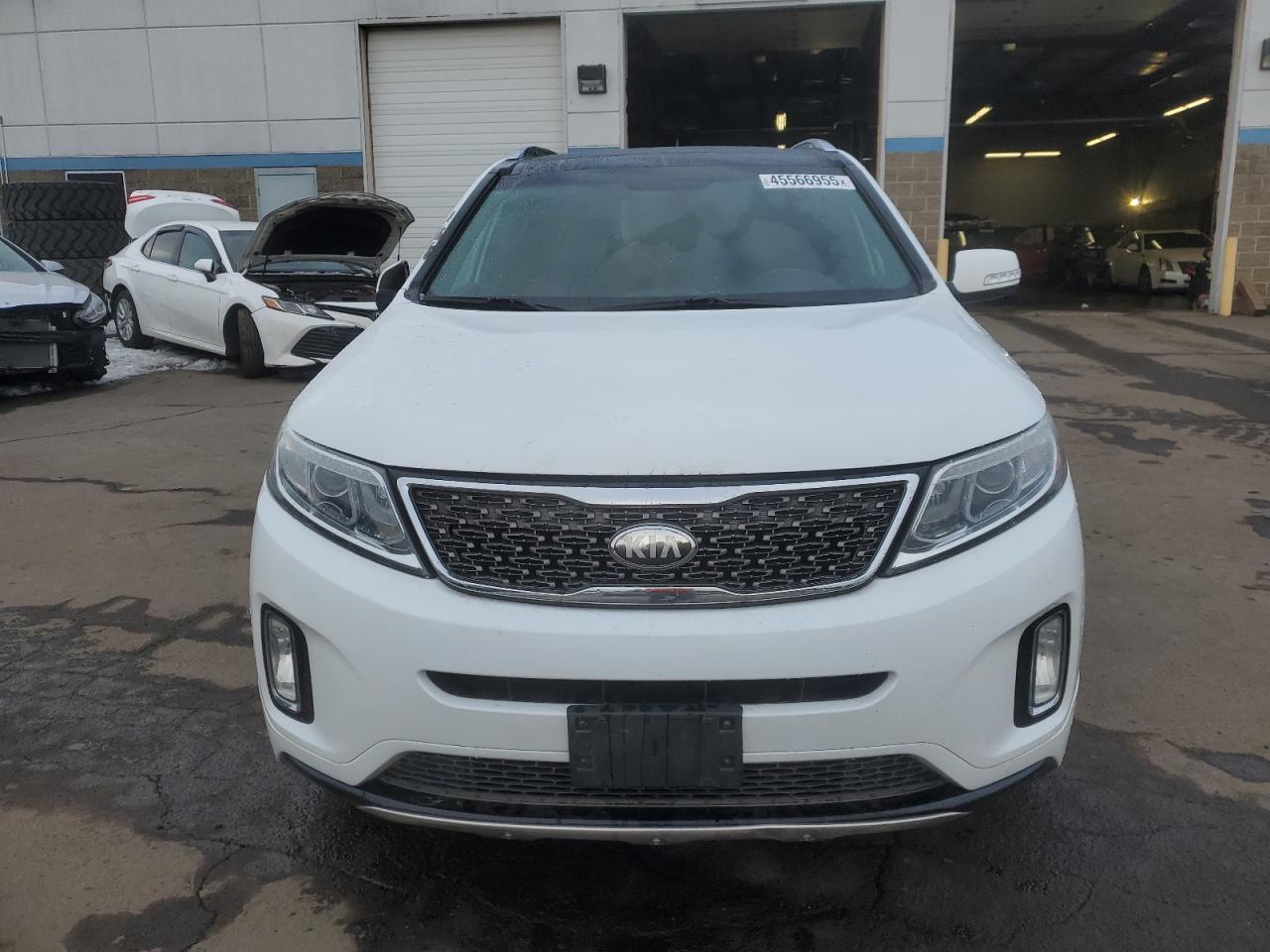 2014 KIA Sorento VIN 5XYKWDA79EG451665 Copart auction photo, side damage thumbnail 5