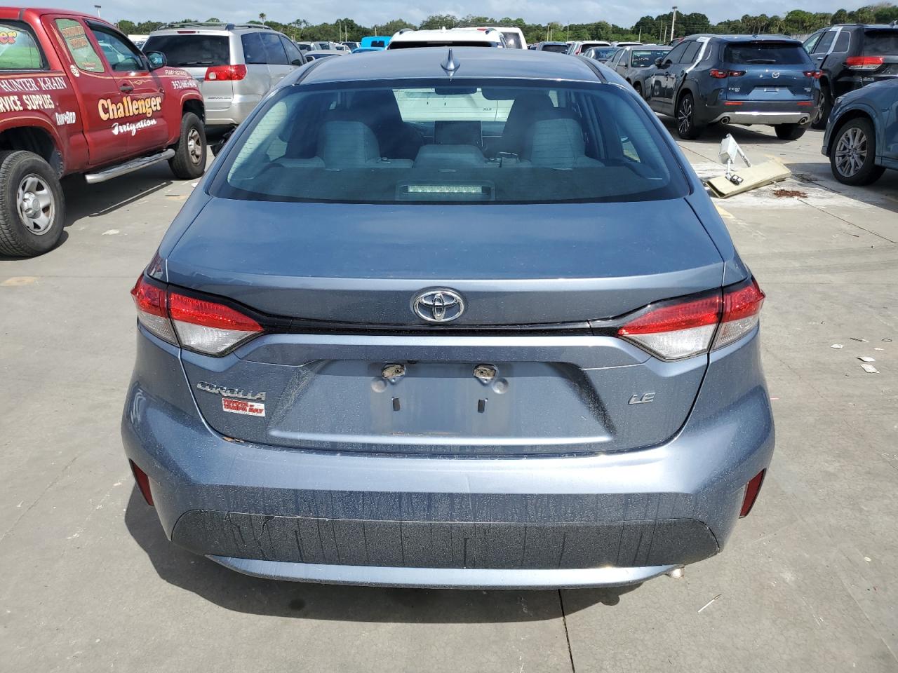 2020 Toyota Corolla VIN 5YFEPRAE3LP082431 Copart auction photo, water/flood damage thumbnail 6