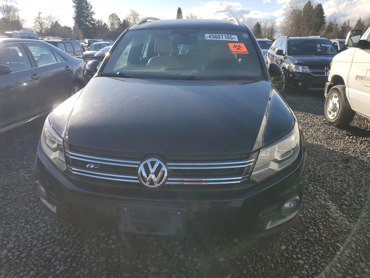 2015 Volkswagen Tiguan VIN WVGAV7AX6FW094655 Copart auction photo, biohazard/chemical / mechanical damage thumbnail 5