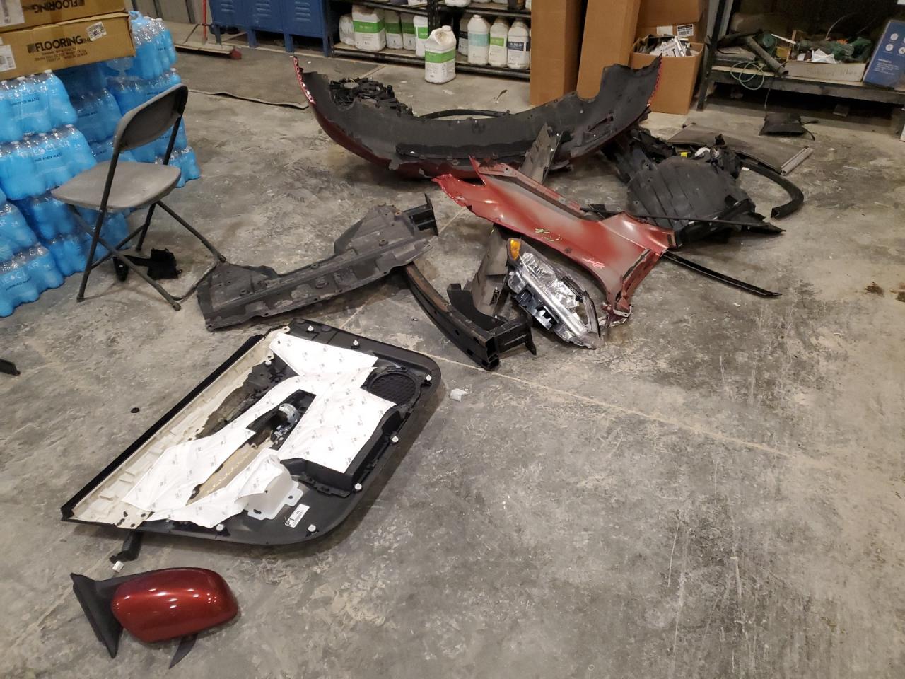 2016 Nissan Rogue VIN KNMAT2MV1GP737643 Copart auction photo, front end damage thumbnail 12