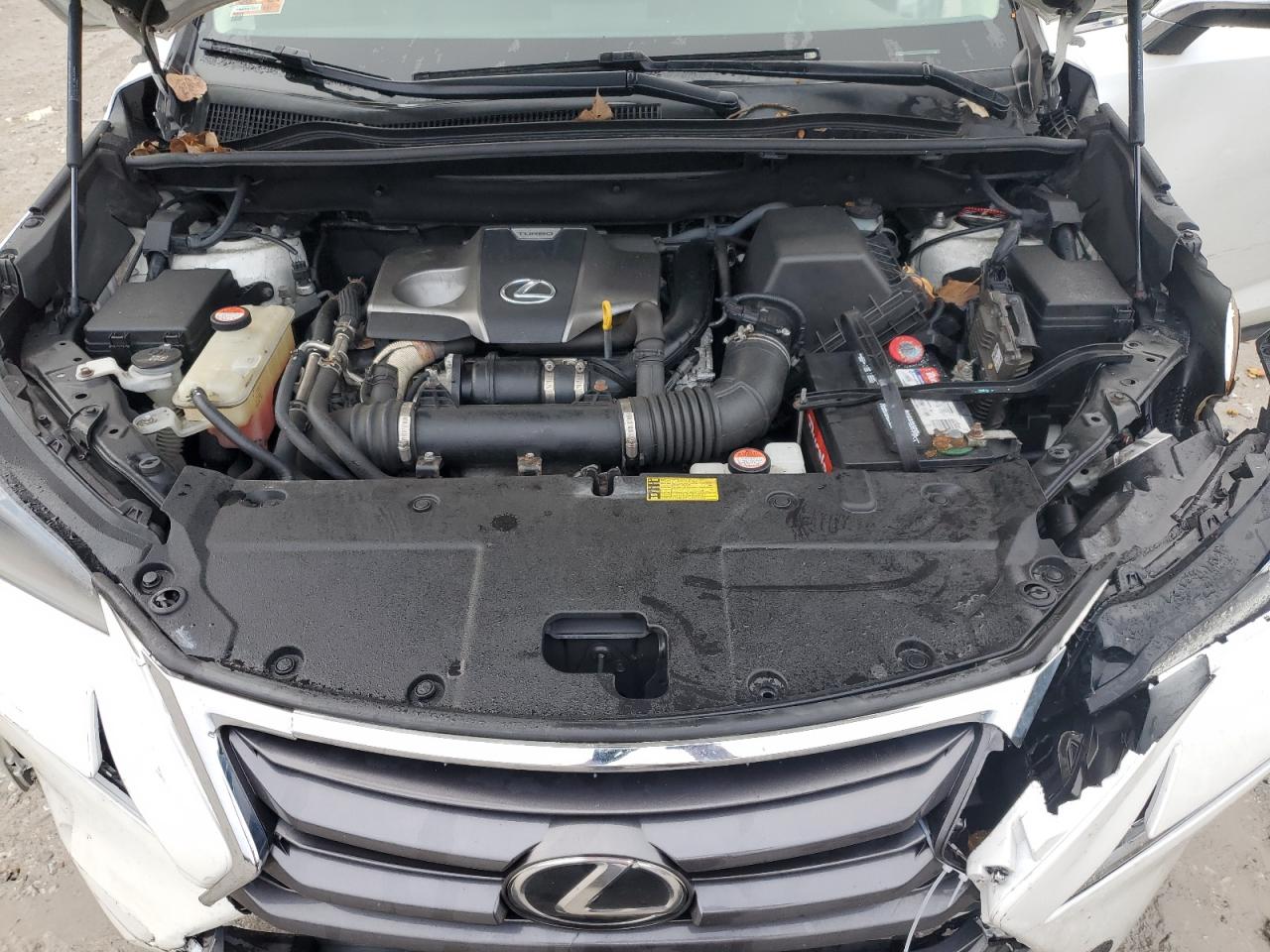 2015 Lexus NX VIN JTJBARBZ7F2013988 Copart auction photo, front end / side damage thumbnail 12