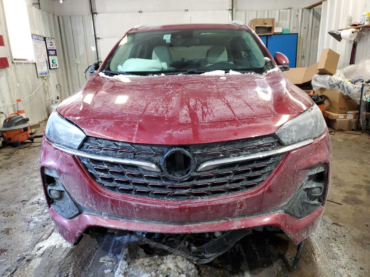 2021 Buick Encore VIN KL4MMDS20MB039218 Copart auction photo, undercarriage / minor dent/scratches damage thumbnail 5