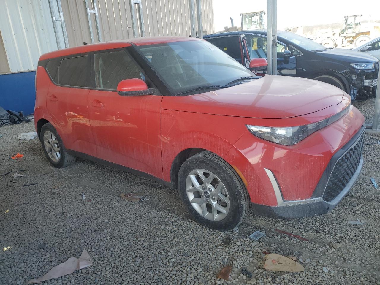 2023 KIA Soul VIN KNDJ23AU9P7208431 Copart auction photo, side / all over damage thumbnail 4