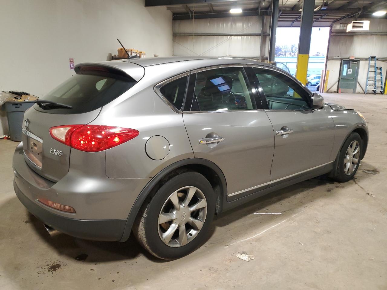 2008 Infiniti EX VIN JNKAJ09F28M351696 Copart auction photo, front end damage thumbnail 3