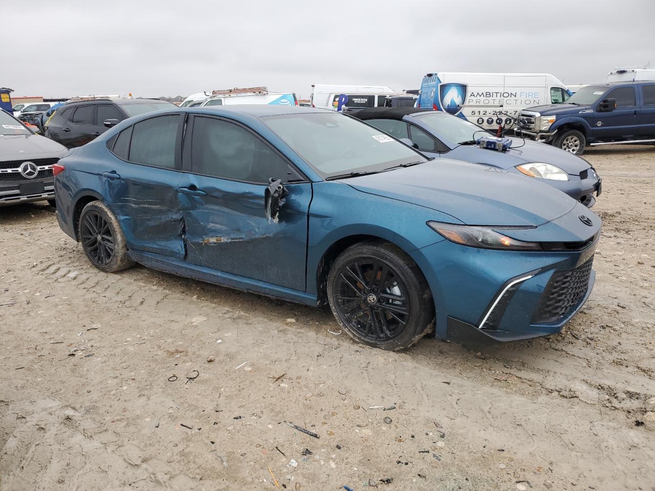 2025 Toyota Camry VIN 4T1DAACKXSU089908 Copart auction photo, side / minor dent/scratches damage thumbnail 4