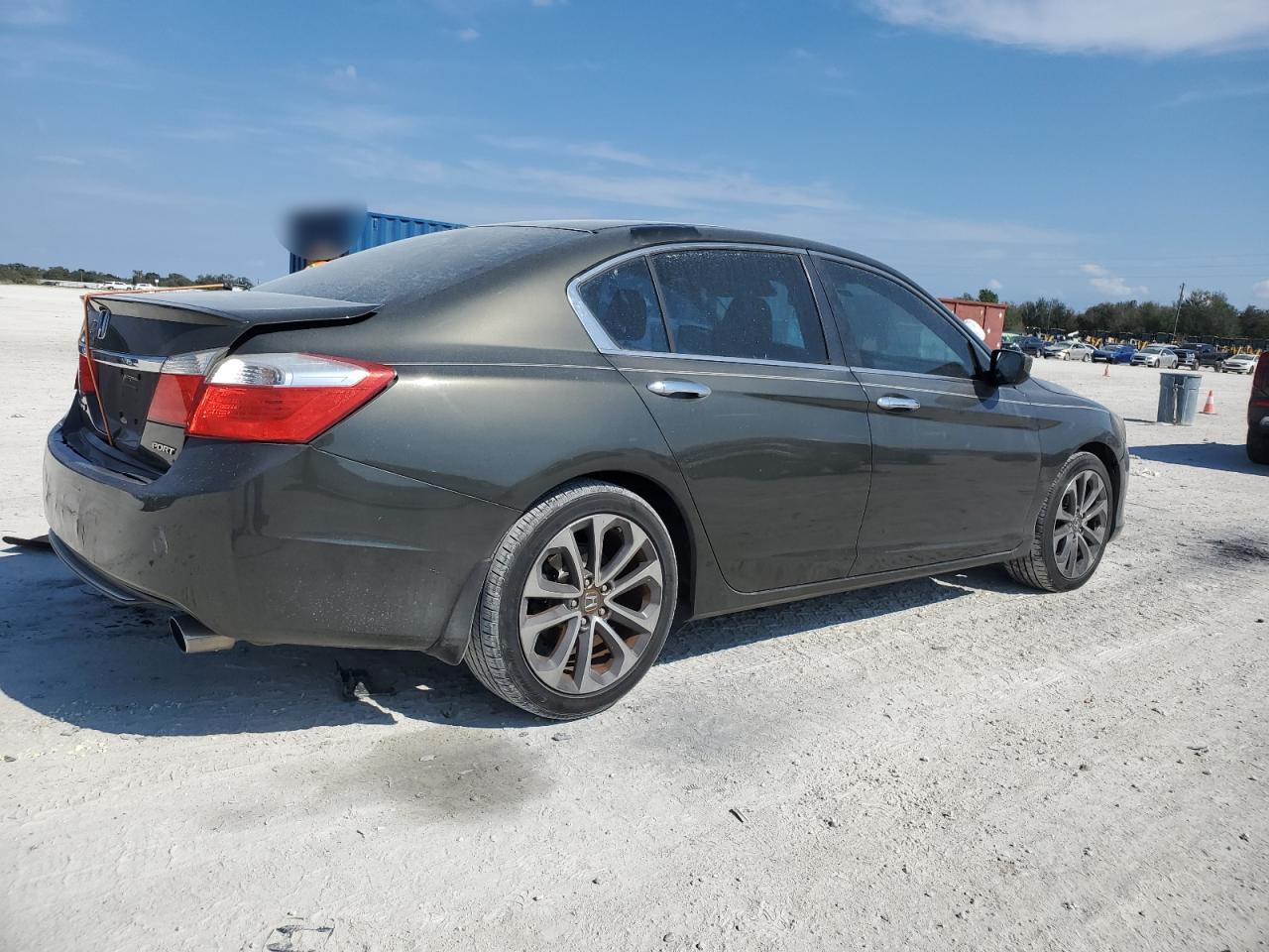 2014 Honda Accord VIN 1HGCR2F51EA109961 Copart auction photo, rear end damage thumbnail 3