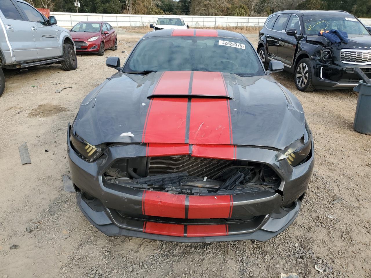 2015 Ford Mustang VIN 1FA6P8AM9F5316293 Copart auction photo, front end damage thumbnail 5