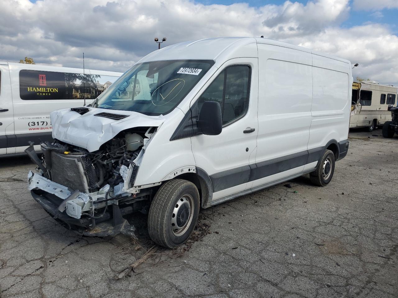 2022 Ford Transit VIN 1FTYE1C89NKA52752