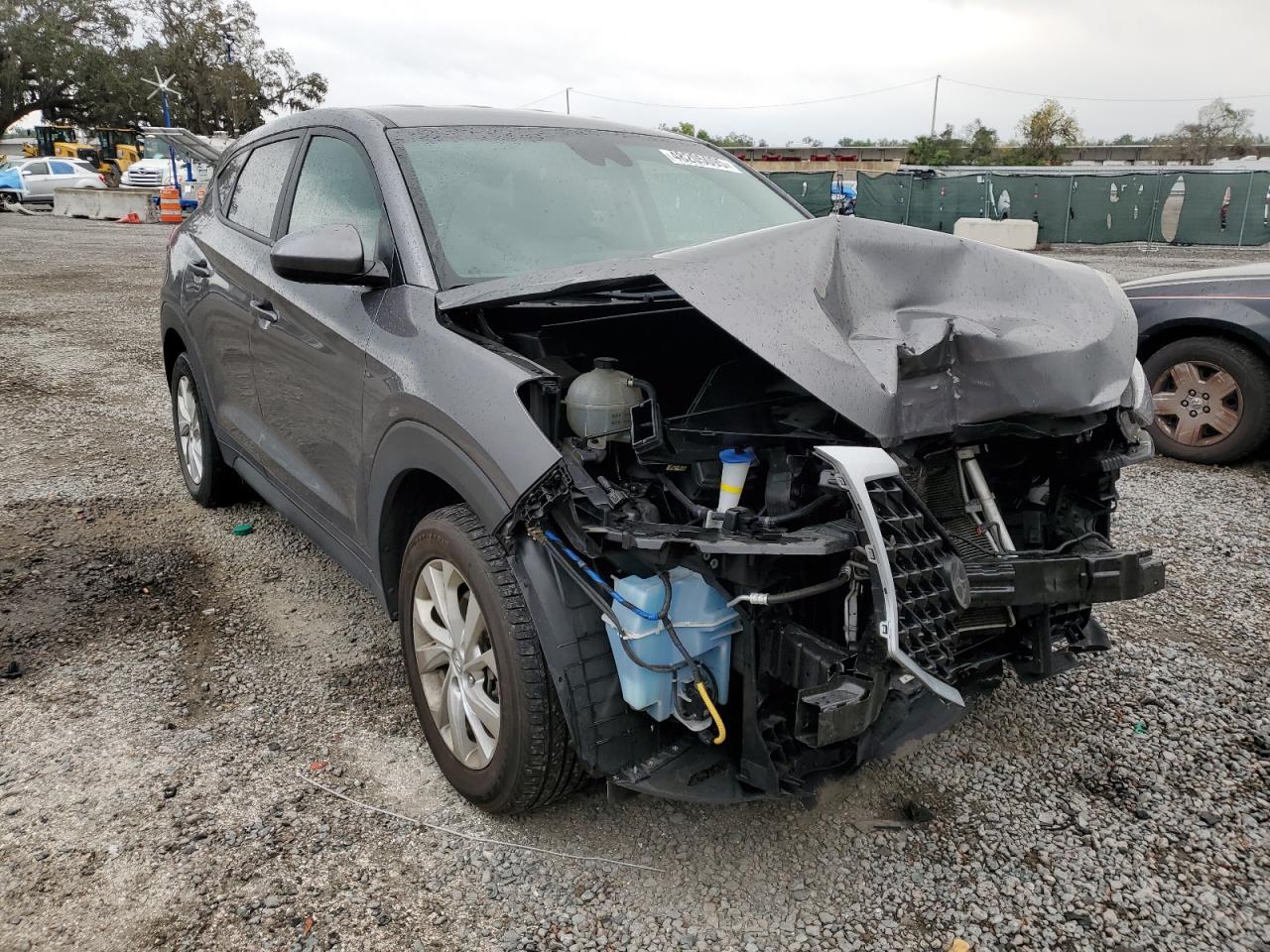 2020 Hyundai Tucson VIN KM8J2CA43LU099083 Copart auction photo, front end damage thumbnail 4