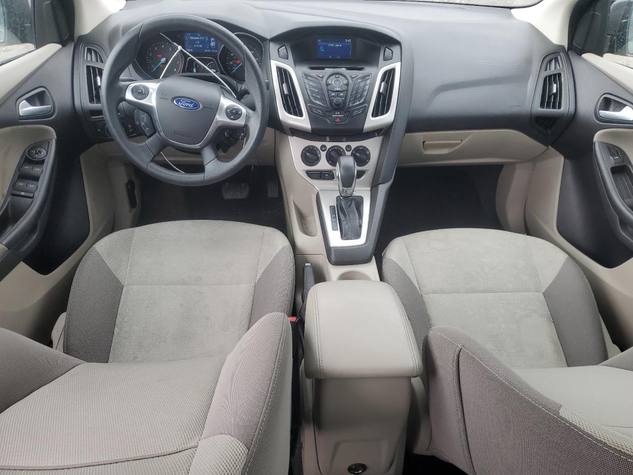 2014 Ford Focus VIN 1FADP3F20EL393968 Copart auction photo, water/flood damage thumbnail 8