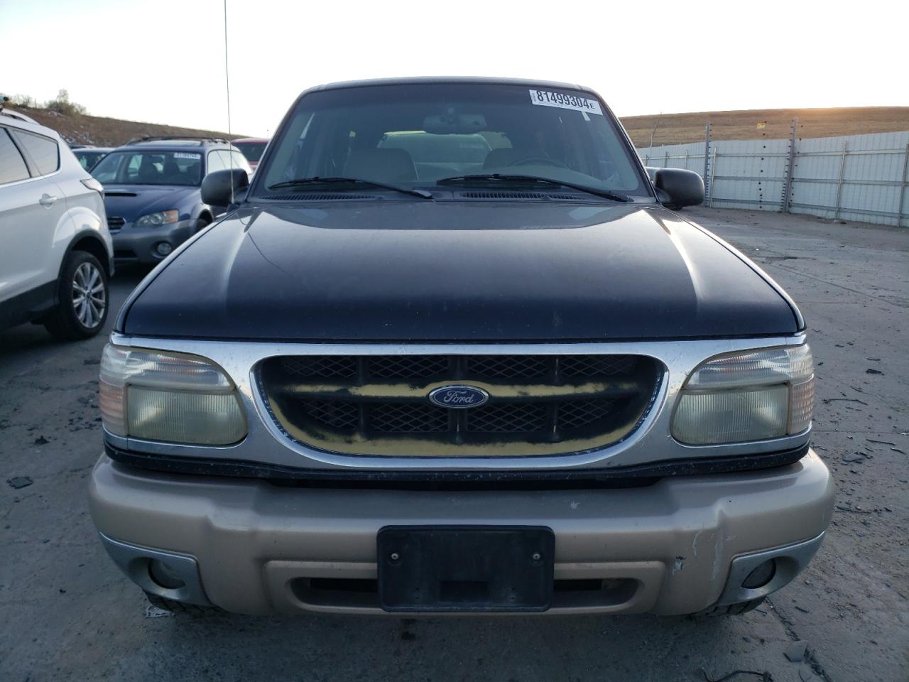 1999 Ford Explorer VIN 1FMZU35P8XZA31923 Copart auction photo, rear end / hail damage thumbnail 5