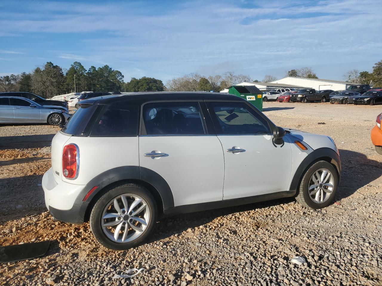 2012 MINI Cooper VIN WMWZB3C54CWM04234 Copart auction photo, front end damage thumbnail 3