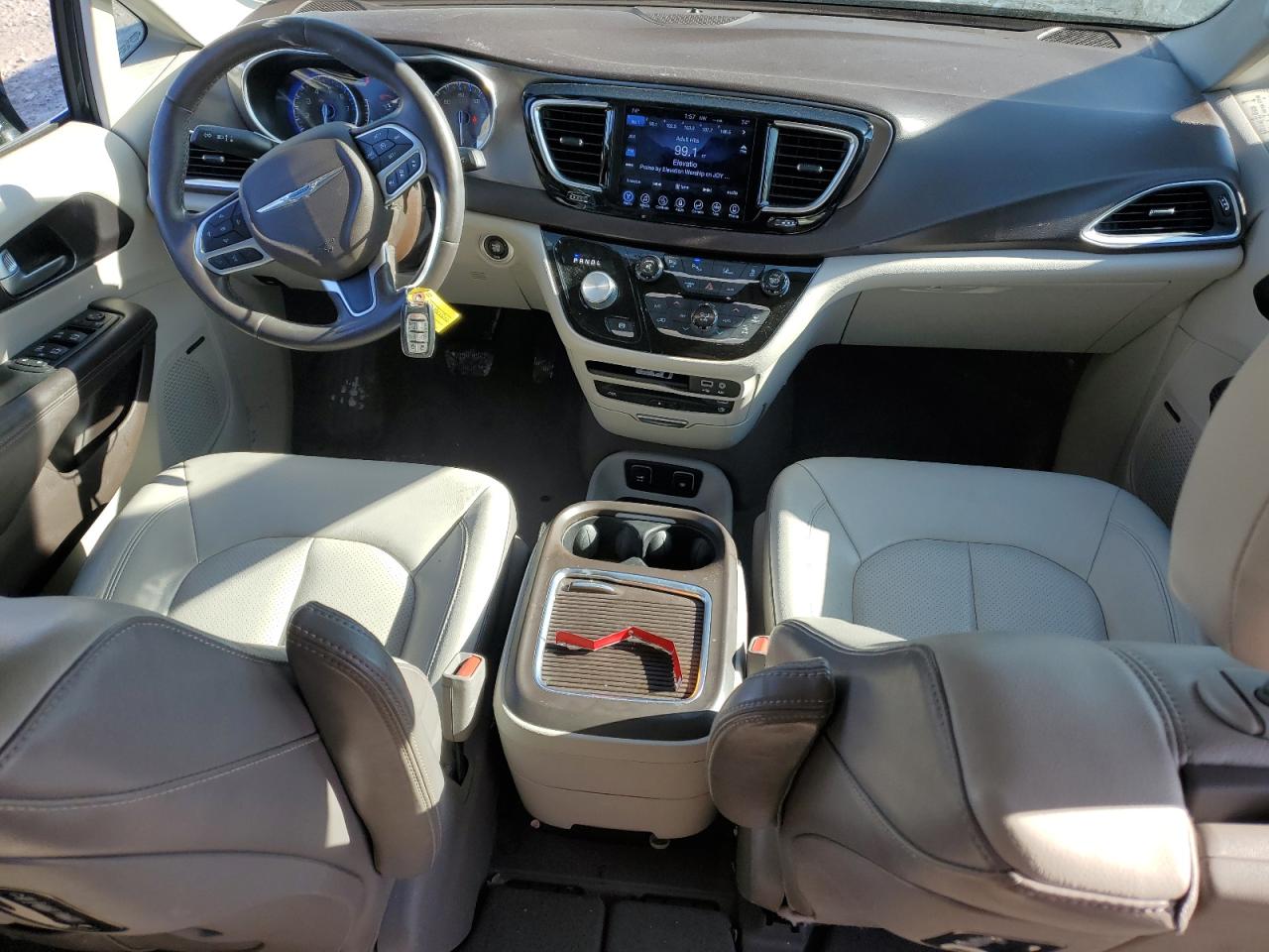 2017 Chrysler Pacifica VIN 2C4RC1EG9HR538255 Copart auction photo, front end damage thumbnail 8