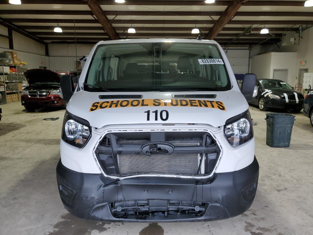 2023 Ford Transit VIN 1FBAX2Y88PKA85114 Copart auction photo, rear end / front end damage thumbnail 5