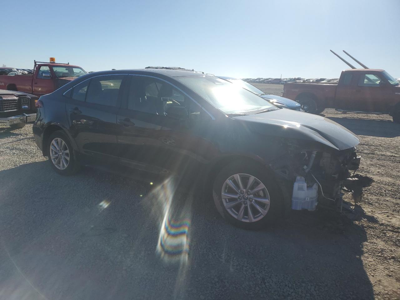 2024 Toyota Corolla VIN JTDBCMFEXR3045274 Copart auction photo, front end damage thumbnail 4
