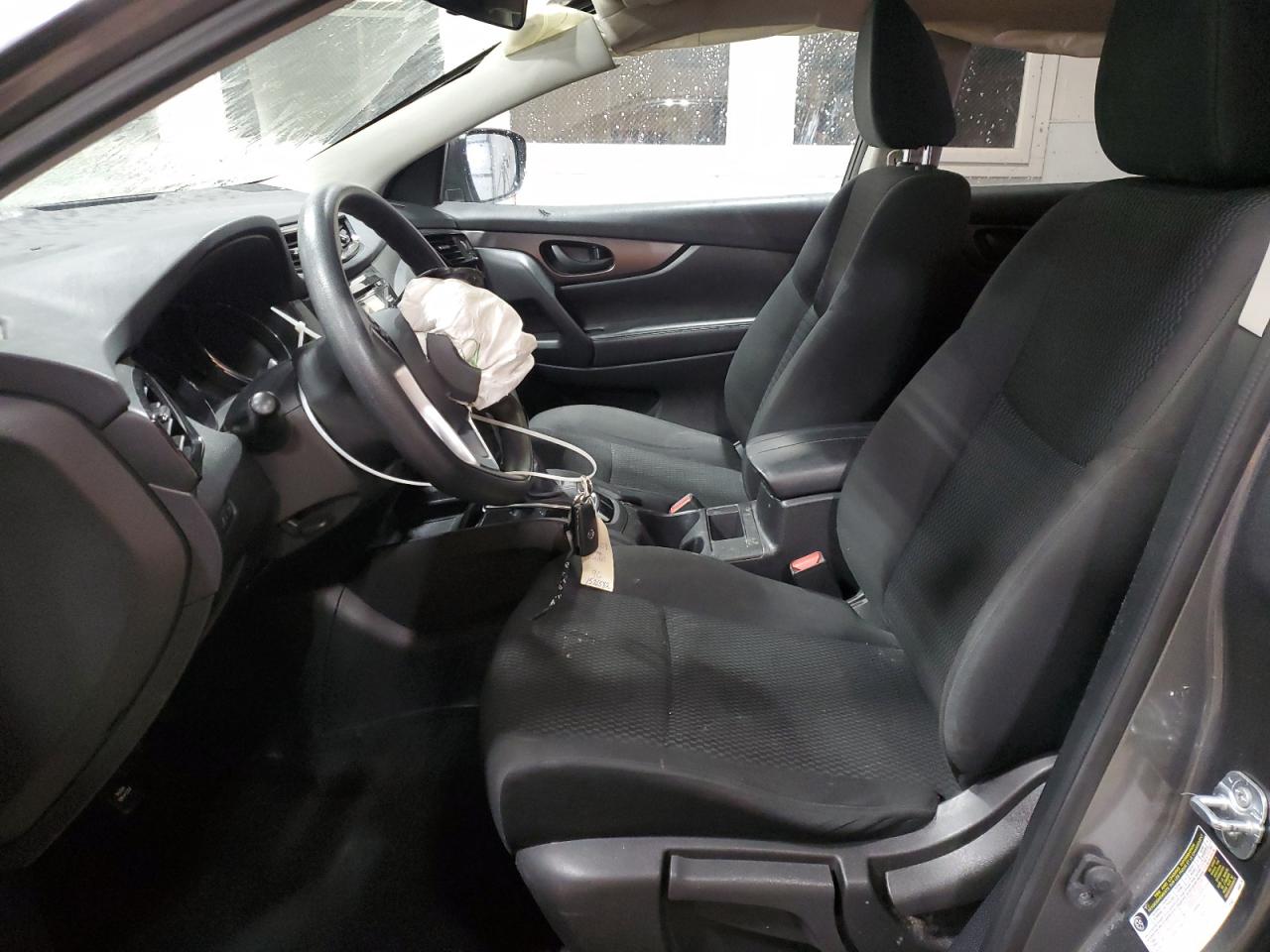 2017 Nissan Rogue VIN JN1BJ1CR1HW128684 Copart auction photo, front end damage thumbnail 7