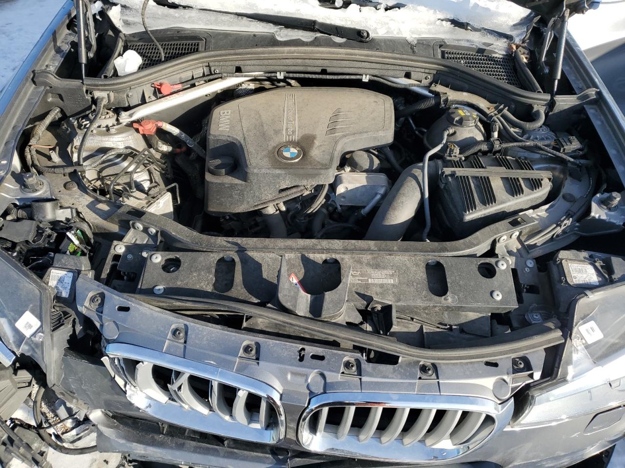 2015 BMW X3 VIN 5UXWX9C55F0D50123 Copart auction photo, front end damage thumbnail 12