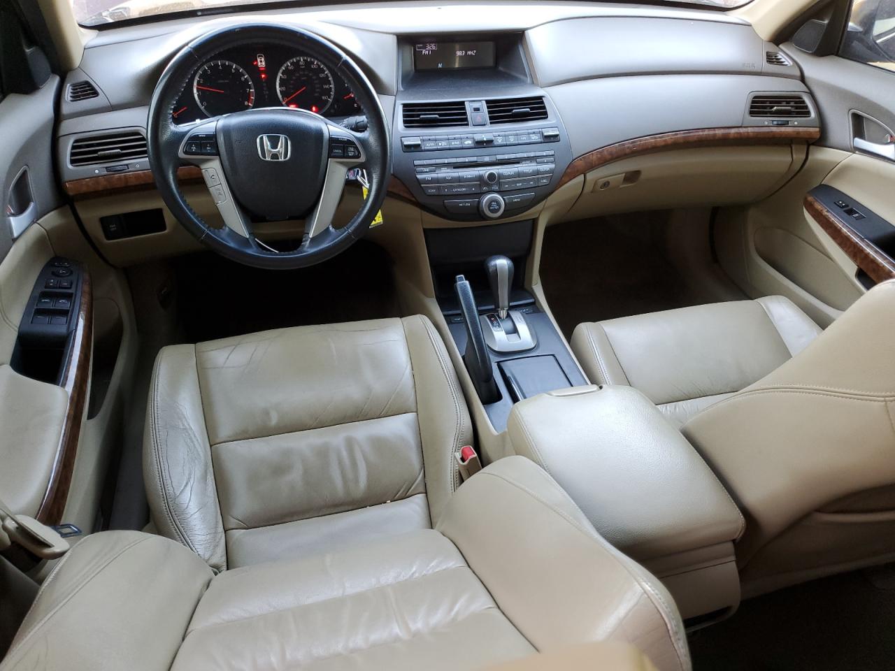 2010 Honda Accord VIN 1HGCP2F89AA135203 Copart auction photo, front end / rear end damage thumbnail 8