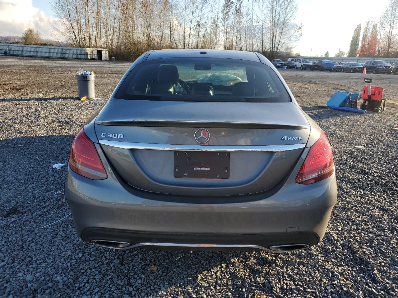 2019 Mercedes-Benz C-klasse VIN 55SWF8EB9KU292168 Copart auction photo, front end / side damage thumbnail 6