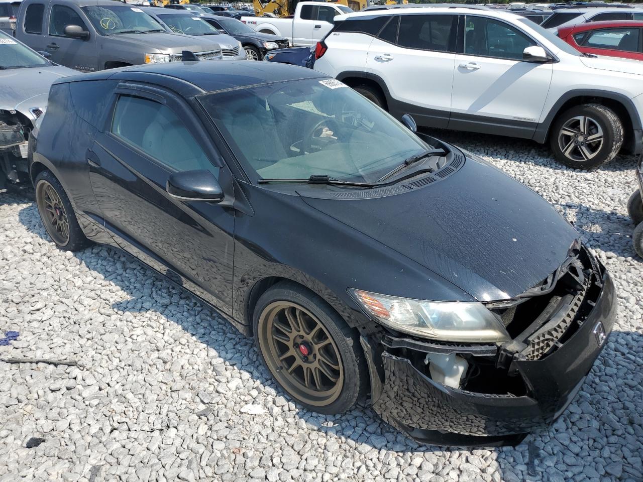 2011 Honda CR-Z VIN JHMZF1C68BS016139 Copart auction photo, front end damage thumbnail 4