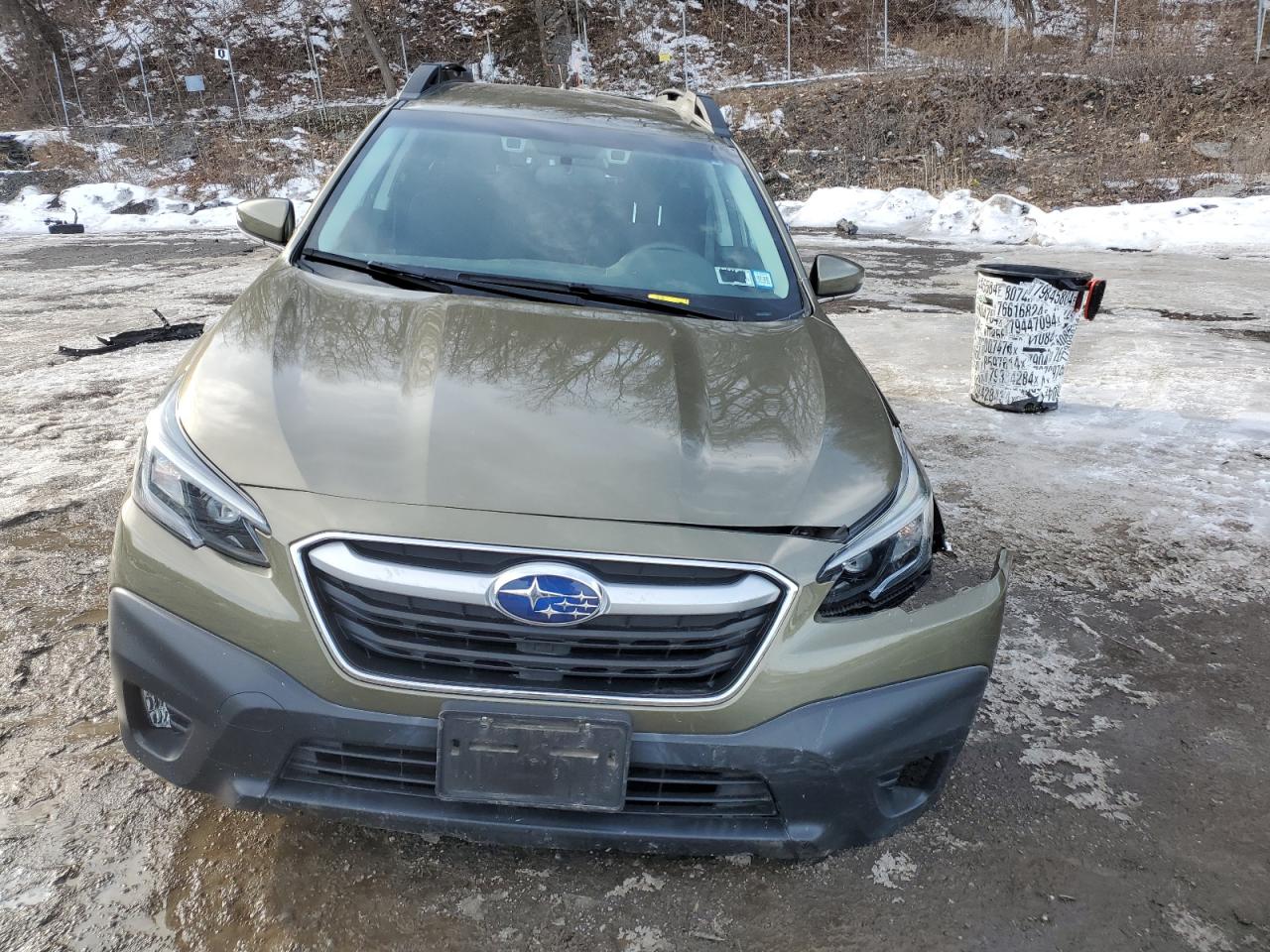 2020 Subaru Outback VIN 4S4BTACC9L3220568 Copart auction photo, front end damage thumbnail 5