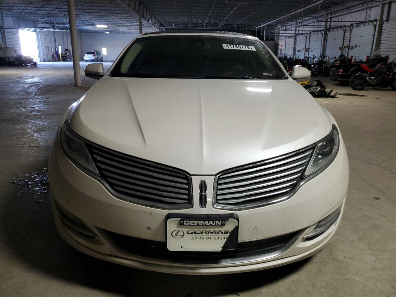 2015 Lincoln MKZ VIN 3LN6L2JK2FR614484 Copart auction photo, mechanical damage thumbnail 5