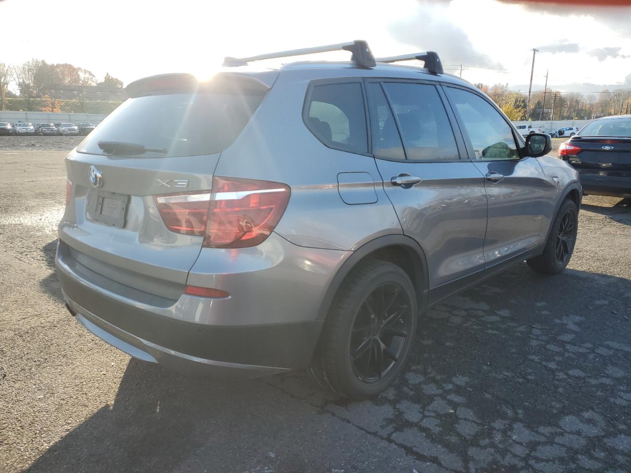 2014 BMW X3 VIN 5UXWX9C5XE0D27368 Copart auction photo, front end damage thumbnail 3
