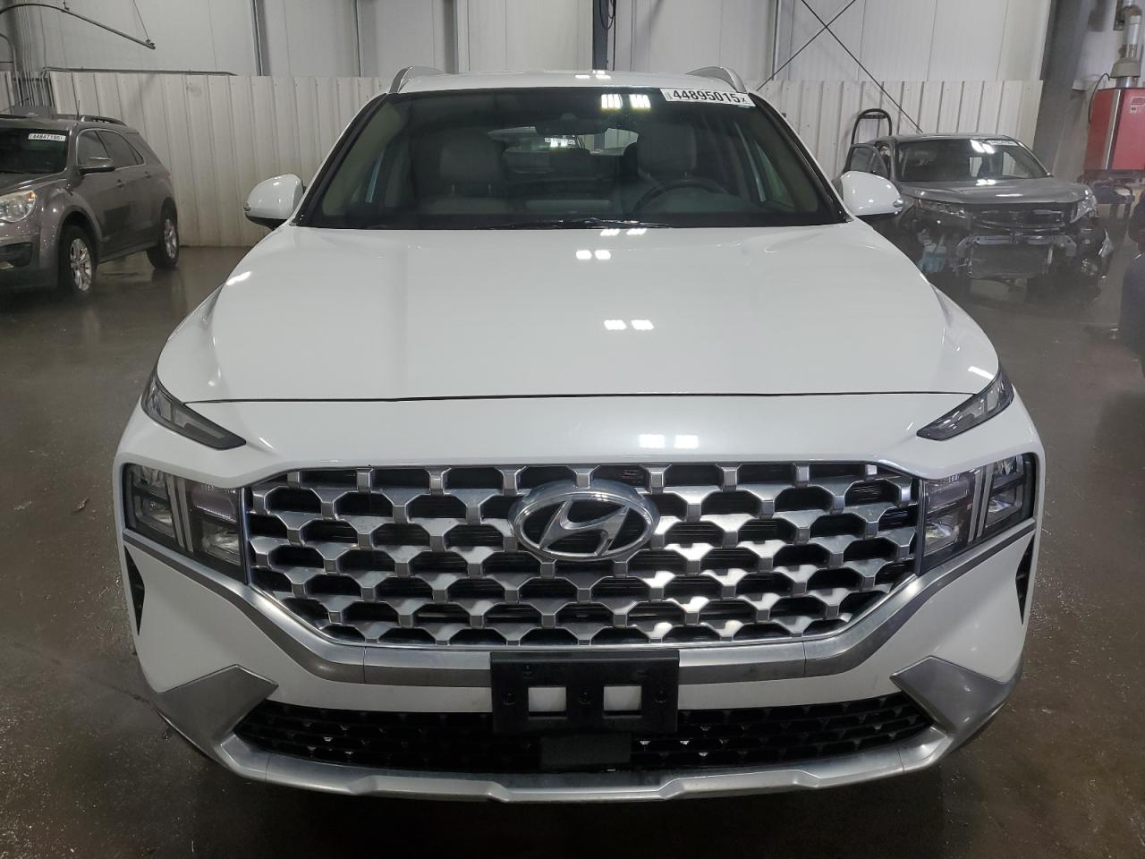 2022 Hyundai Santa Fe VIN 5NMS6DAJ7NH405687 Copart auction photo, rear end / undercarriage damage thumbnail 5