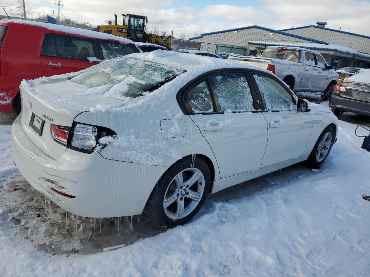 2013 BMW 3er VIN WBA3B3C53DF533511 Copart auction photo, front end damage thumbnail 3