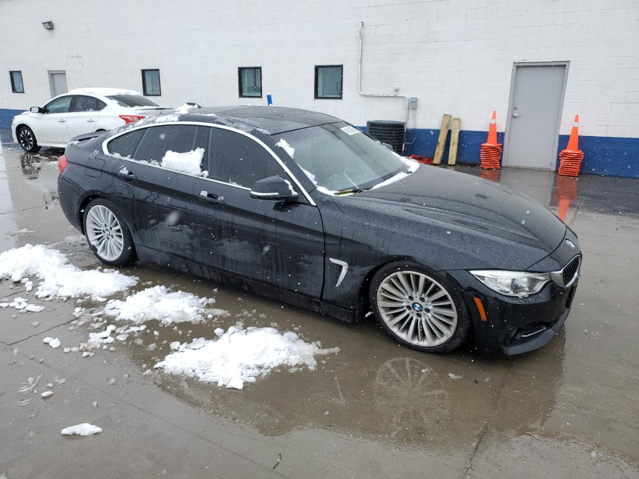 2015 BMW 4er VIN WBA4C9C54FD330601 Copart auction photo, undercarriage damage thumbnail 4