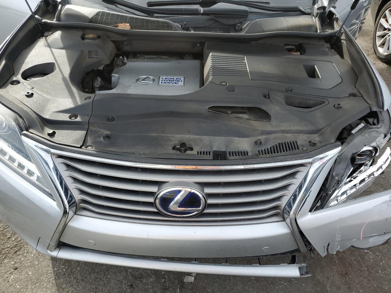 2015 Lexus RX VIN 2T2BC1BA8FC008935 Copart auction photo, front end / undercarriage damage thumbnail 12