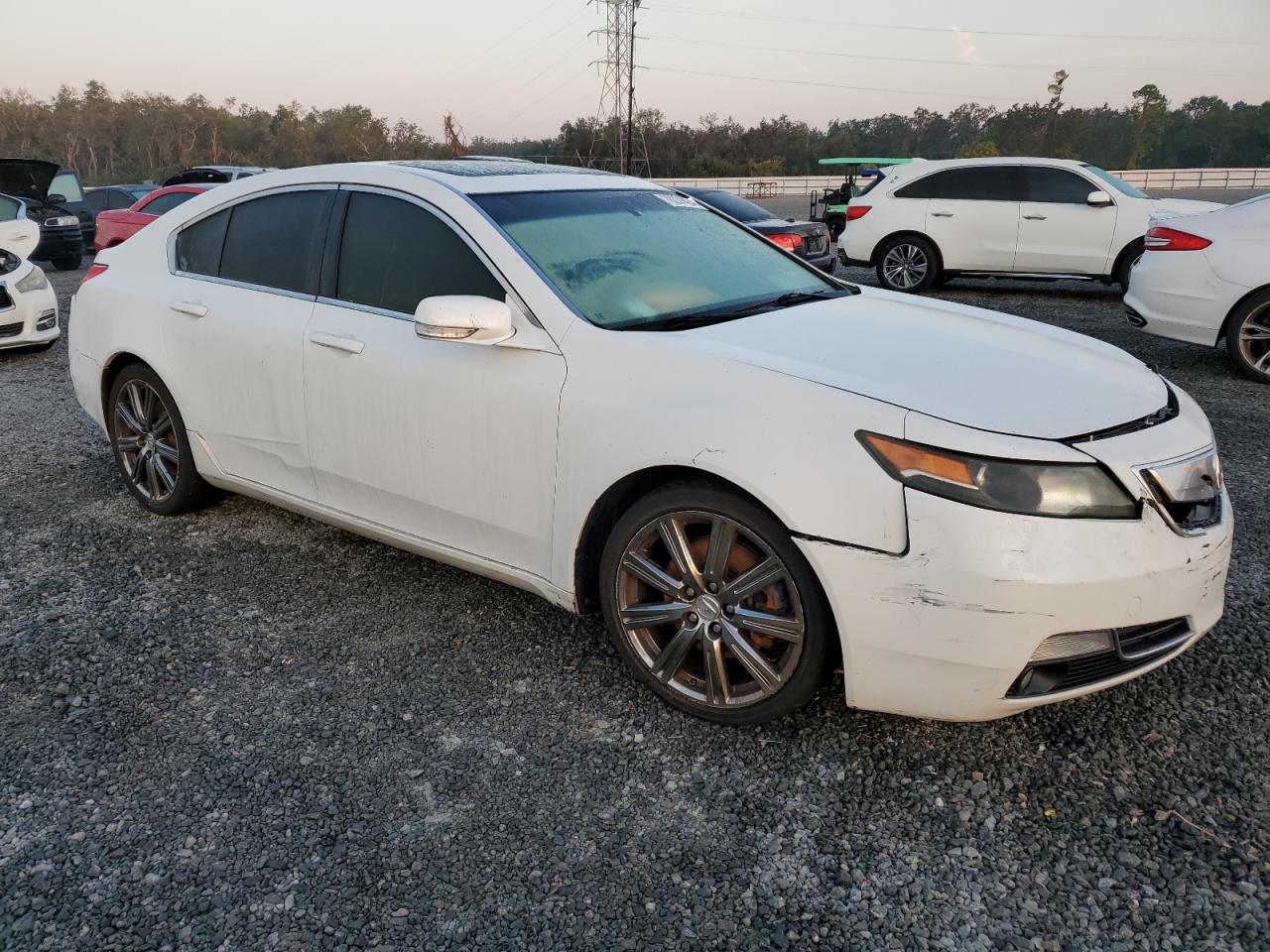 2013 Acura TL VIN 19UUA8F23DA014269 Copart auction photo, water/flood damage thumbnail 4