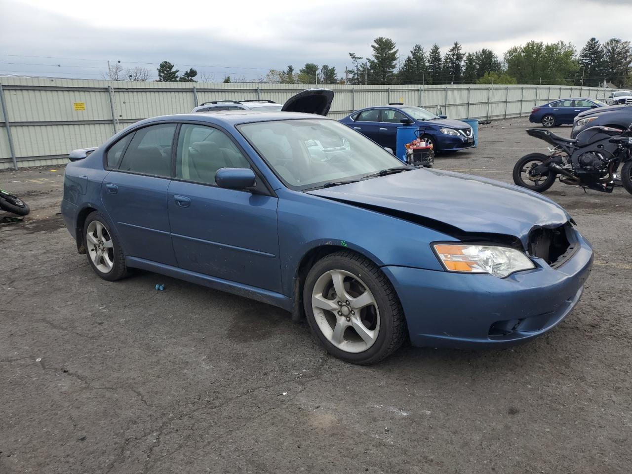 2007 Subaru Legacy VIN 4S3BL616976203577 Copart auction photo, front end damage thumbnail 4