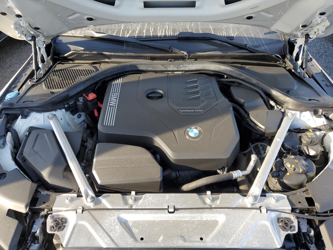 2022 BMW 4er VIN WBA23AT02NCJ38076 Copart auction photo, water/flood damage thumbnail 11