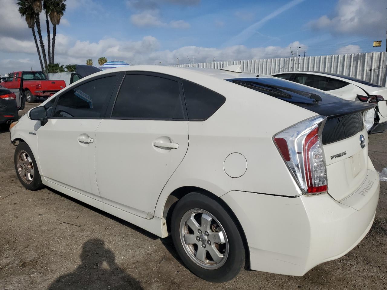 2012 Toyota Prius VIN JTDKN3DUXC5448830 Copart auction photo, all over damage thumbnail 2