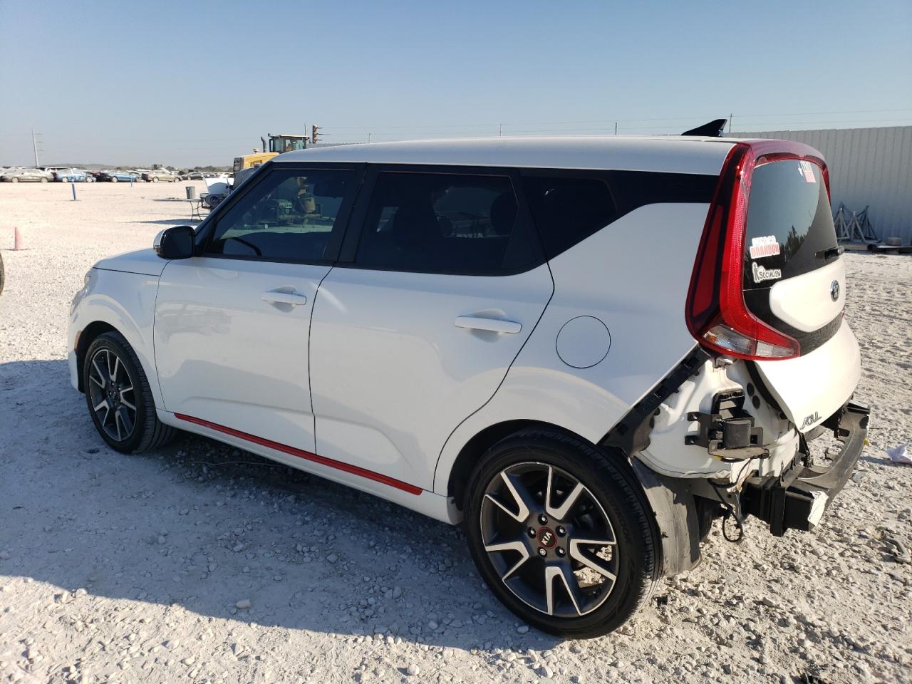 2021 KIA Soul VIN KNDJ63AU6M7745483 Copart auction photo, rear end damage thumbnail 2