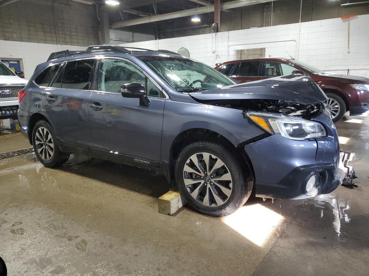 2017 Subaru Outback VIN 4S4BSAKC5H3225360 Copart auction photo, front end damage thumbnail 4