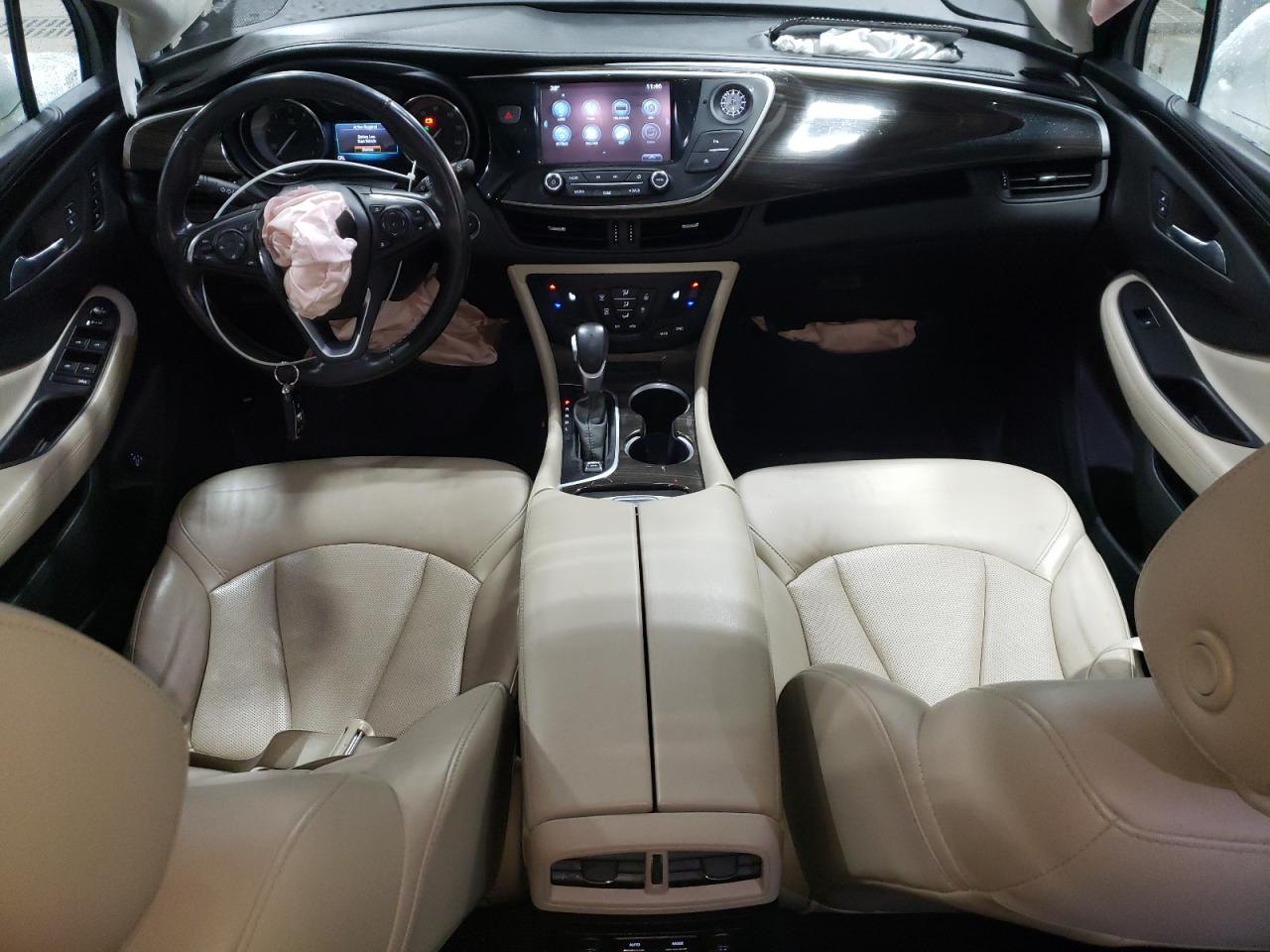 2019 Buick Envision VIN LRBFX2SA7KD107838 Copart auction photo, front end damage thumbnail 8