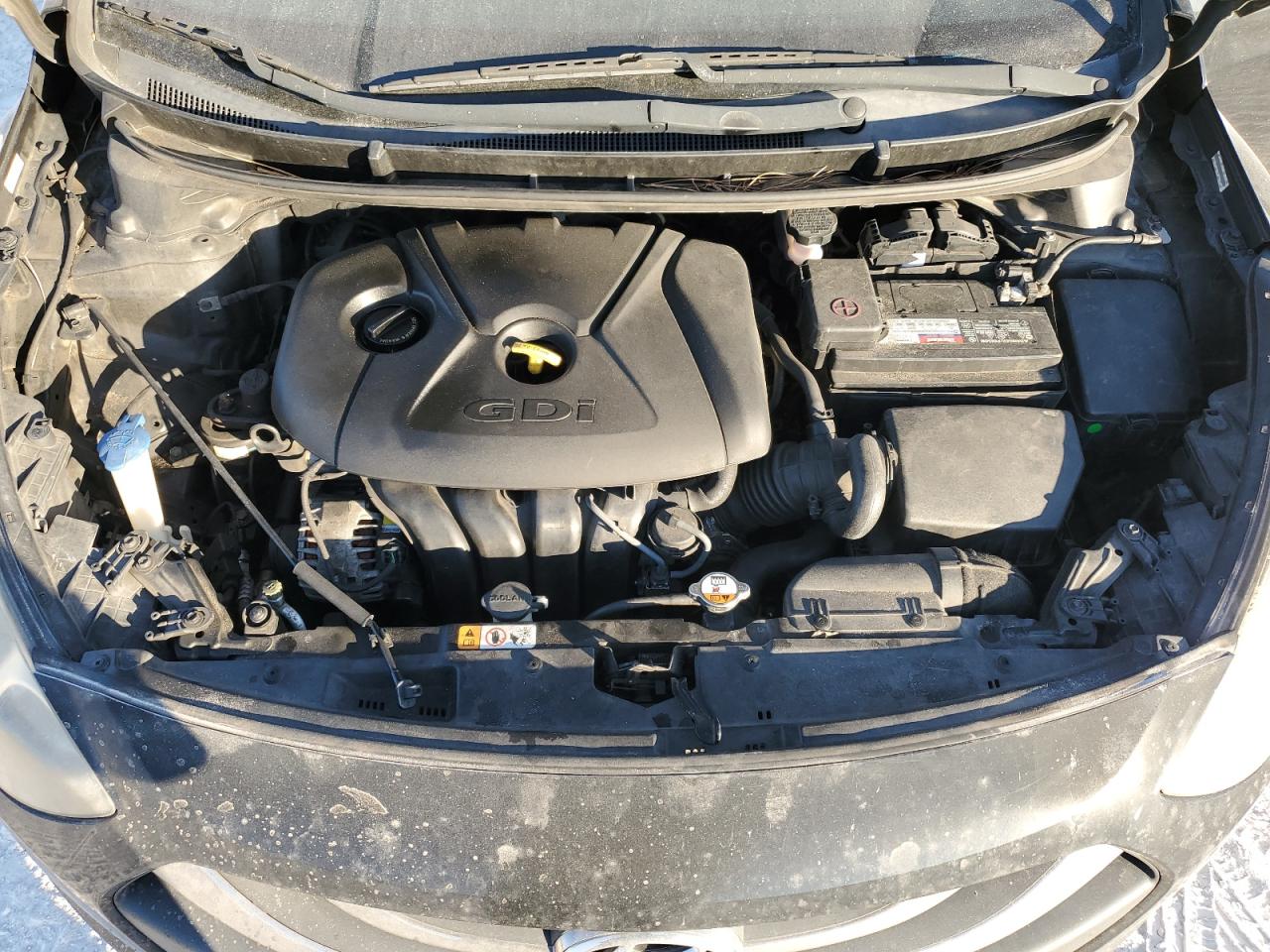 2014 Hyundai Elantra VIN KMHD35LH1EU203739 Copart auction photo, minor dent/scratches damage thumbnail 12