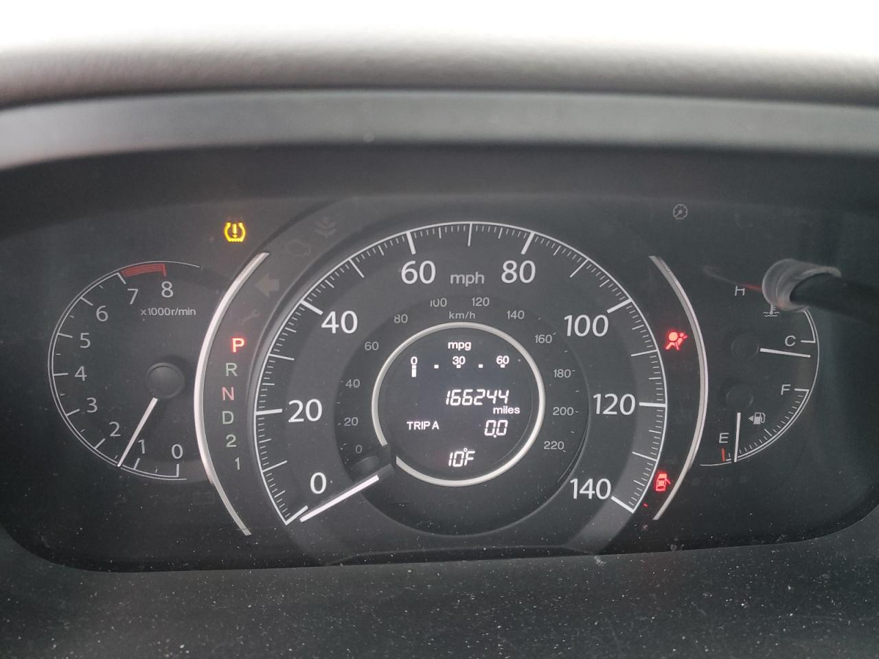 2014 Honda CR-V VIN 2HKRM4H75EH619823 Copart auction photo, front end damage thumbnail 9