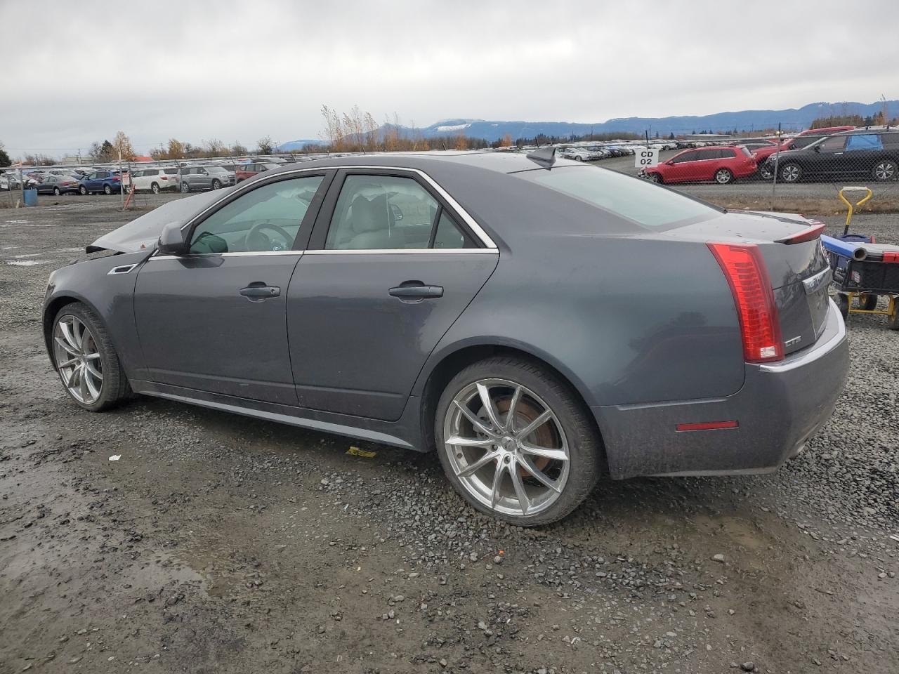 2013 Cadillac CTS VIN 1G6DK5E30D0137699 Copart auction photo, front end damage thumbnail 2