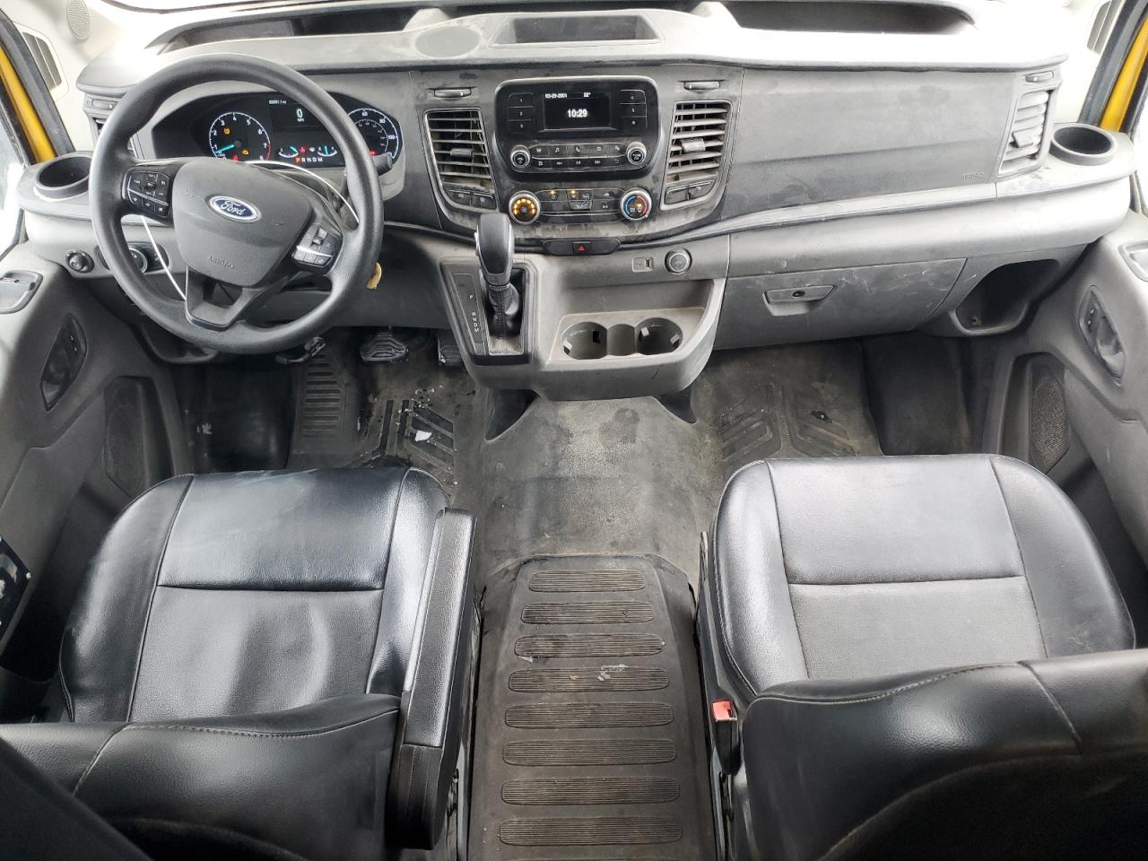 2021 Ford Transit VIN 1FTBR1X86MKA60245 Copart auction photo, rear end / side damage thumbnail 8
