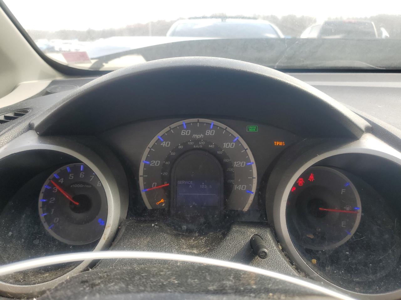 2009 Honda Fit VIN JHMGE88459S035929 Copart auction photo, front end / rear end damage thumbnail 9