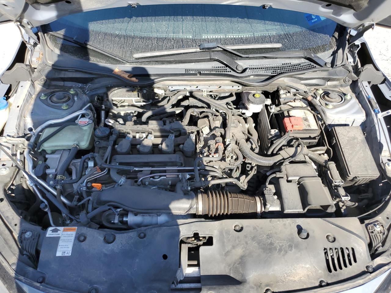 2021 Honda Civic VIN SHHFK7H40MU225142 Copart auction photo, rear end damage thumbnail 11