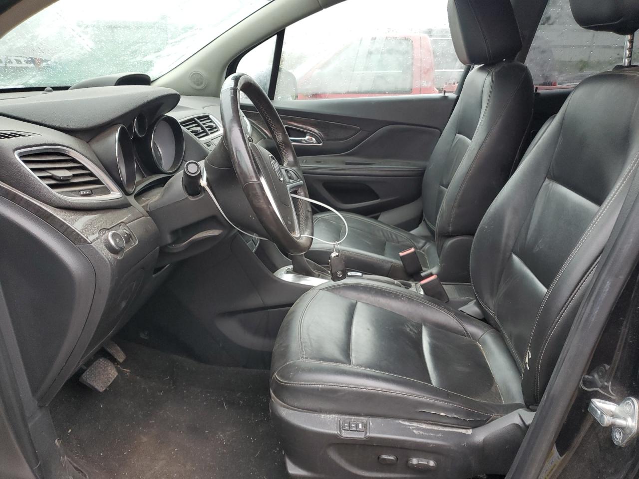 2014 Buick Encore VIN KL4CJGSB5EB634699 Copart auction photo, front end / side damage thumbnail 7